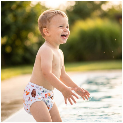 Infant swim nappy XKKO OneSize - Wild Forest