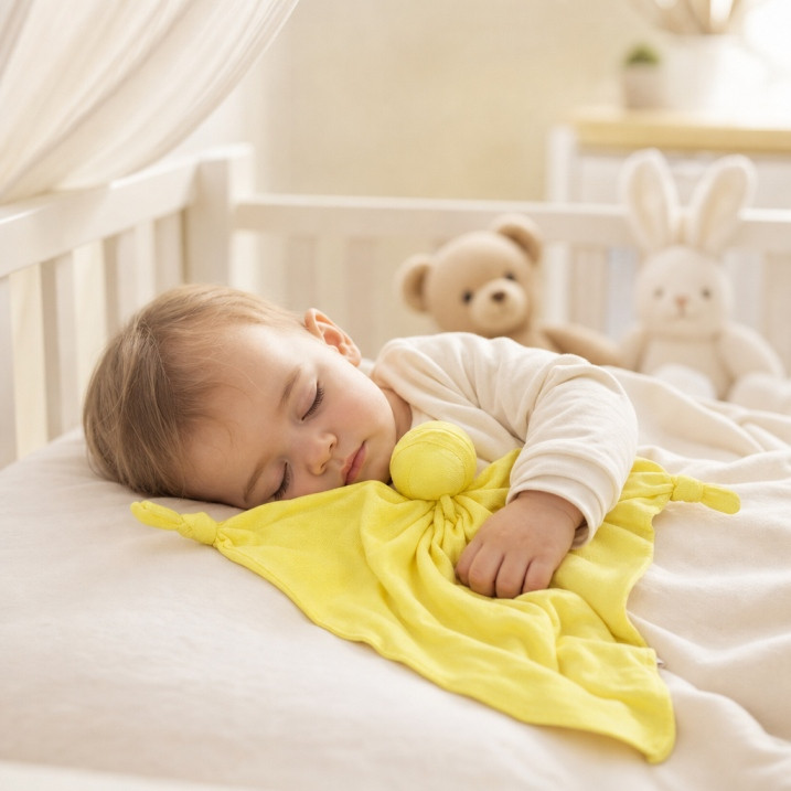 Bamboo cuddly toy XKKO BMB - Lemon