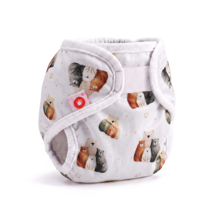 XKKO Diaper Cover Newborn - Bear Family