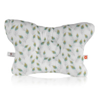 XKKO BMB Bamboo Muslin Pillow - Peacock Feathers