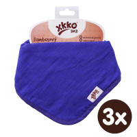 Bamboo bandana XKKO BMB - Ocean Blue 3x1ps Wholesale packing
