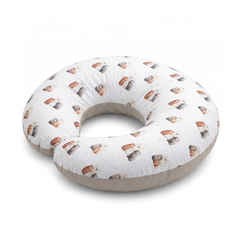 Small Nursing Pillow XKKO LUX - Bear Family