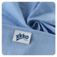 Organic Cotton Muslins XKKO Organic 70x70 Old Times - Pastels for Boys