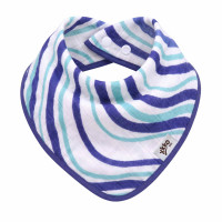 Bamboo bandana XKKO BMB - Ocean Blue Waves