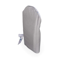 Cotton swaddling wrap XKKO LUX with coconut insert - Sky Whale