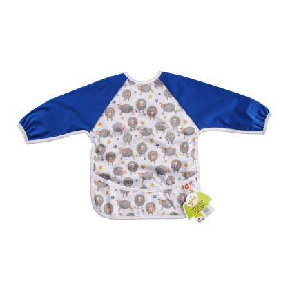 XKKO long-sleeve bib - Dreamy Sheeps