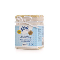 Prefolded Diapers XKKO Organic (4/6/4) - BirdEye Newborn Natural