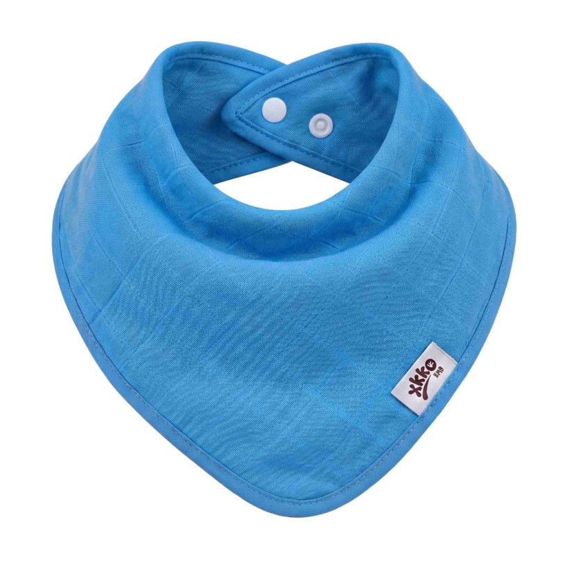 Bamboo bandana XKKO BMB - Cyan 3x1ps Wholesale packing