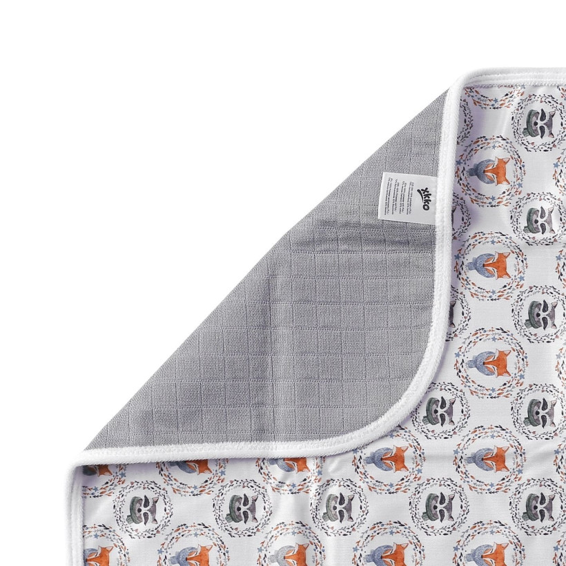 Washable Changing Pad XKKO 50x70 - Fox&Raccoon