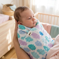 Bamboo muslin towel XKKO BMB 90x100 - Heaven For Boys