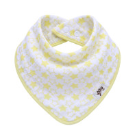 Bamboo bandana XKKO BMB - Little Stars Lemon