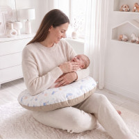 Small Nursing Pillow XKKO LUX - Sky Whale