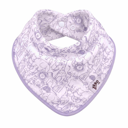 Bamboo bandana XKKO BMB Safari - Lavender Aura