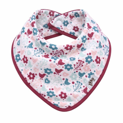 Bamboo bandana XKKO BMB - Flowers&Birds Girls
