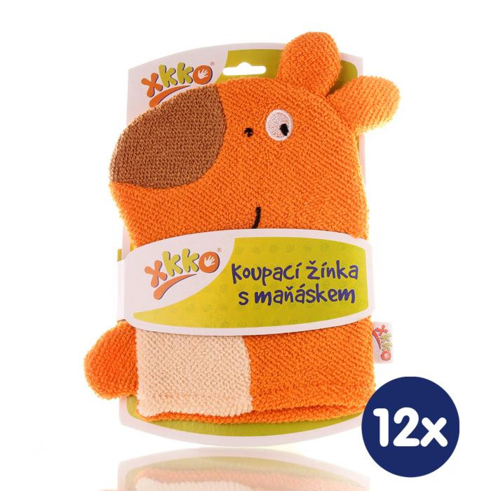 XKKO Cotton Bath Glove - Koala2 12x1ps (Wholesale pack.)