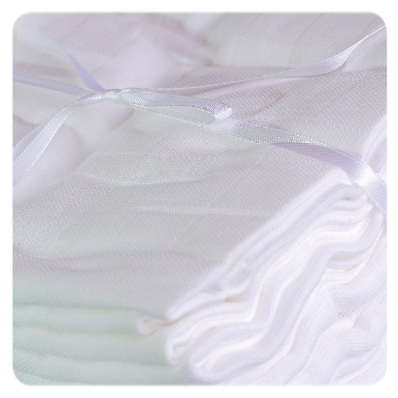 Hight Density Cotton Muslins XKKO LUX 70x70 - White