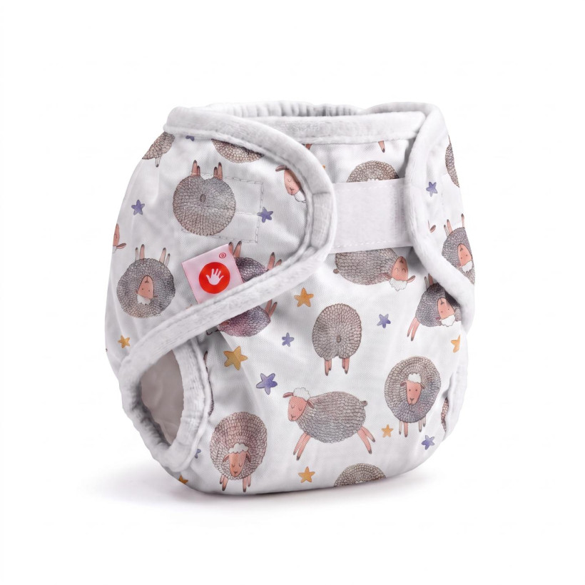 XKKO Diaper Cover Newborn - Dreamy Sheeps