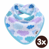 Bamboo bandana XKKO BMB - Heaven For Boys 3x1ps Wholesale packing