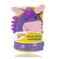 XKKO Cotton Bath Glove - Donkey 12x1ps (Wholesale pack.)