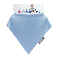 Dribble Ons Baby Blue 3x1ps (Wholesale pack.)