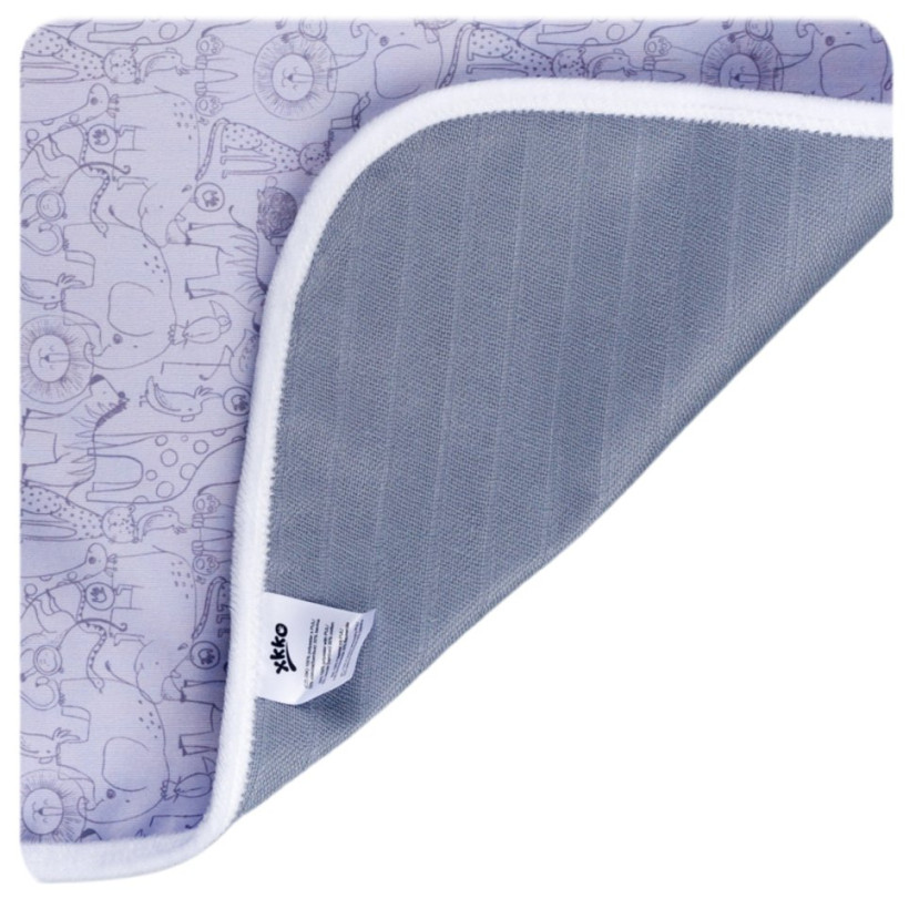 Washable Changing Pad XKKO 50x70 - Safari Lavender Aura