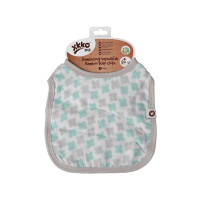 Bamboo Burp Cloth XKKO BMB - Mint Cross 3x1ps (Wholesale packaging)