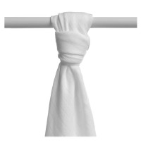 Bamboo muslin towel XKKO BMB 90x100 - White