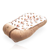 Double-sided Baby Nest XKKO LUX - Bear Family