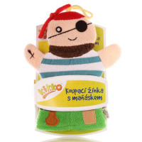 XKKO Cotton Bath Glove - Pirate 12x1ps (Wholesale pack.)