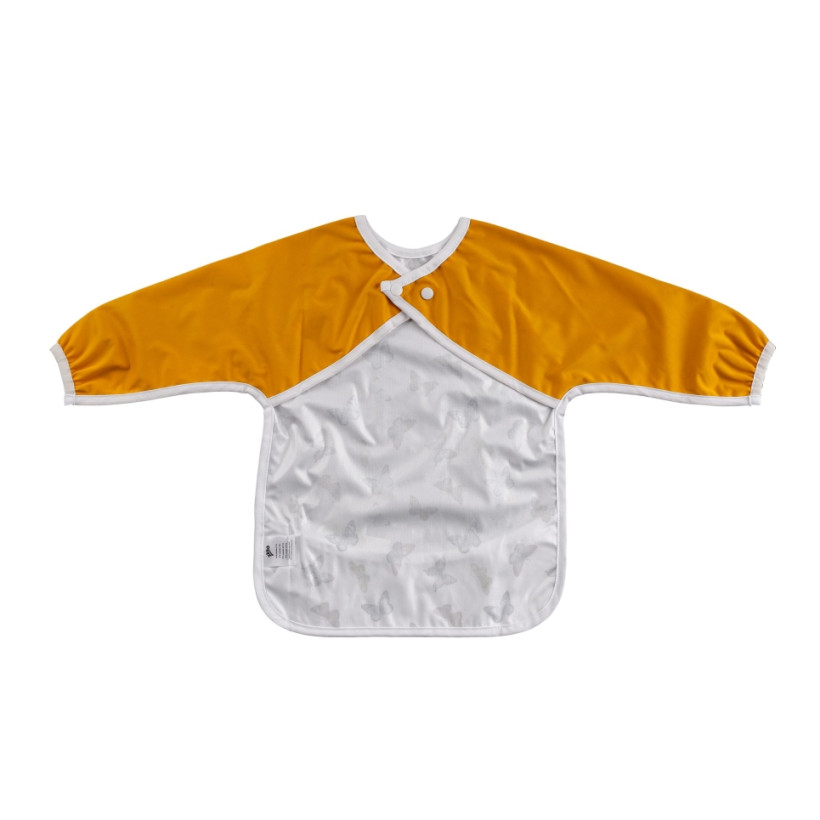 XKKO long-sleeve bib - Butterflies