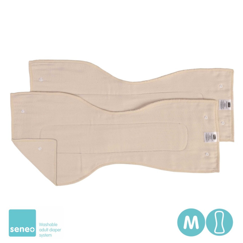 SENEO fitted Inserts Twill - 2ps Size M