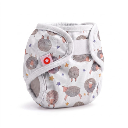 XKKO Diaper Cover Newborn - Dreamy Sheeps