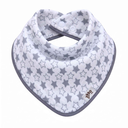 Bamboo bandana XKKO BMB - Little Stars Magenta