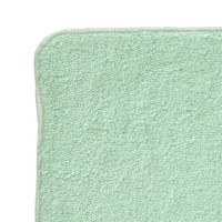 Organic cotton terry wipes XKKO Organic 21x21 - Mint 5x6ps (Wholesale pack.)