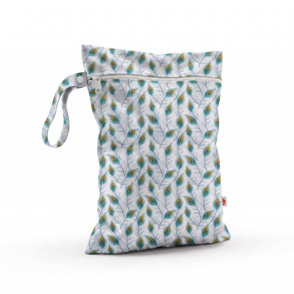 Wet Bag XKKO Size M - Peacock Feathers
