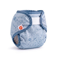 XKKO Diaper Cover Newborn - Safari Mountain Spring