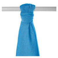 Bamboo muslin towel XKKO BMB 90x100 - Cyan