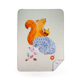 Spanish baby blanket XKKO LUX 75x100 - Squirrel