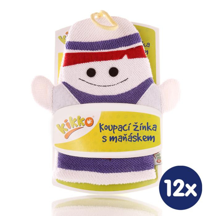 XKKO Cotton Bath Glove - Ghost 12x1ps (Wholesale pack.)