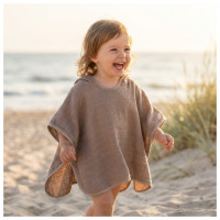 Bamboo Muslin Poncho XKKO BMB Colours - Atmosphere