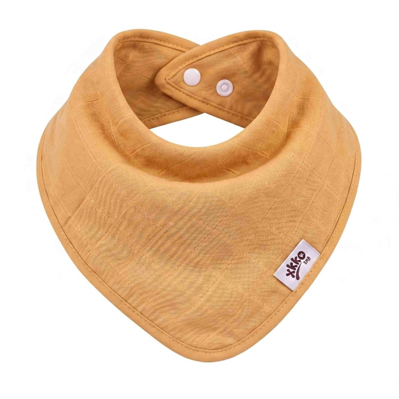 Bamboo bandana XKKO BMB - Orange 3x1ps Wholesale packing