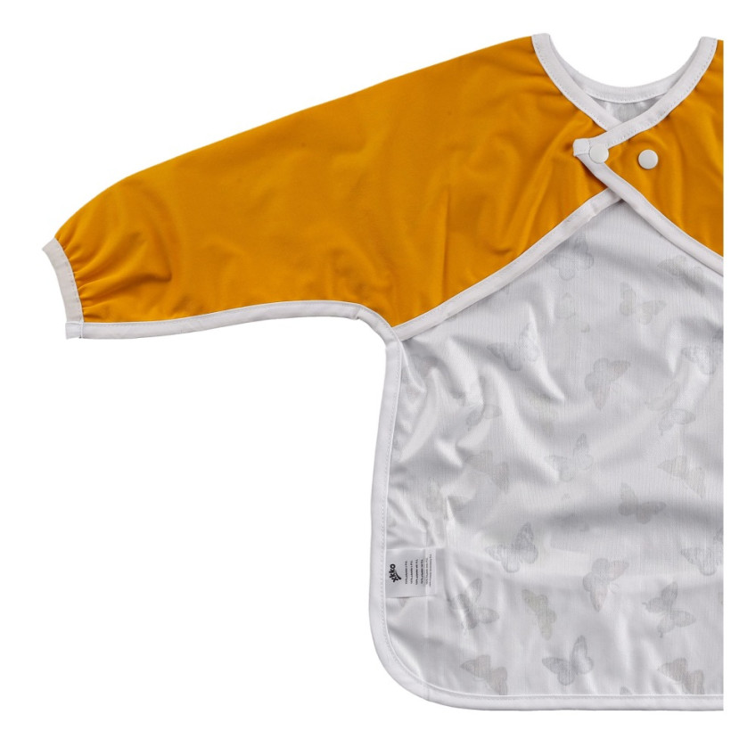 XKKO long-sleeve bib - Butterflies