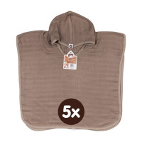 Bamboo Muslin Poncho XKKO BMB Colours - Atmosphere Size 2 5x1ps (Wholesale pack.)