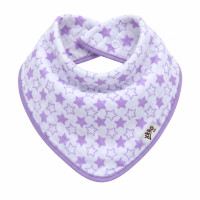Bamboo bandana XKKO BMB - Little Stars Lilac 3x1ps Wholesale packing