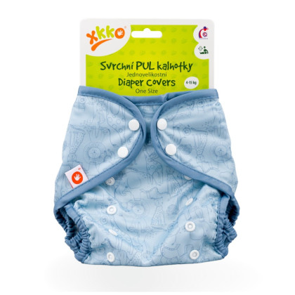 XKKO Diaper Cover One Size - Safari Mountain Spring