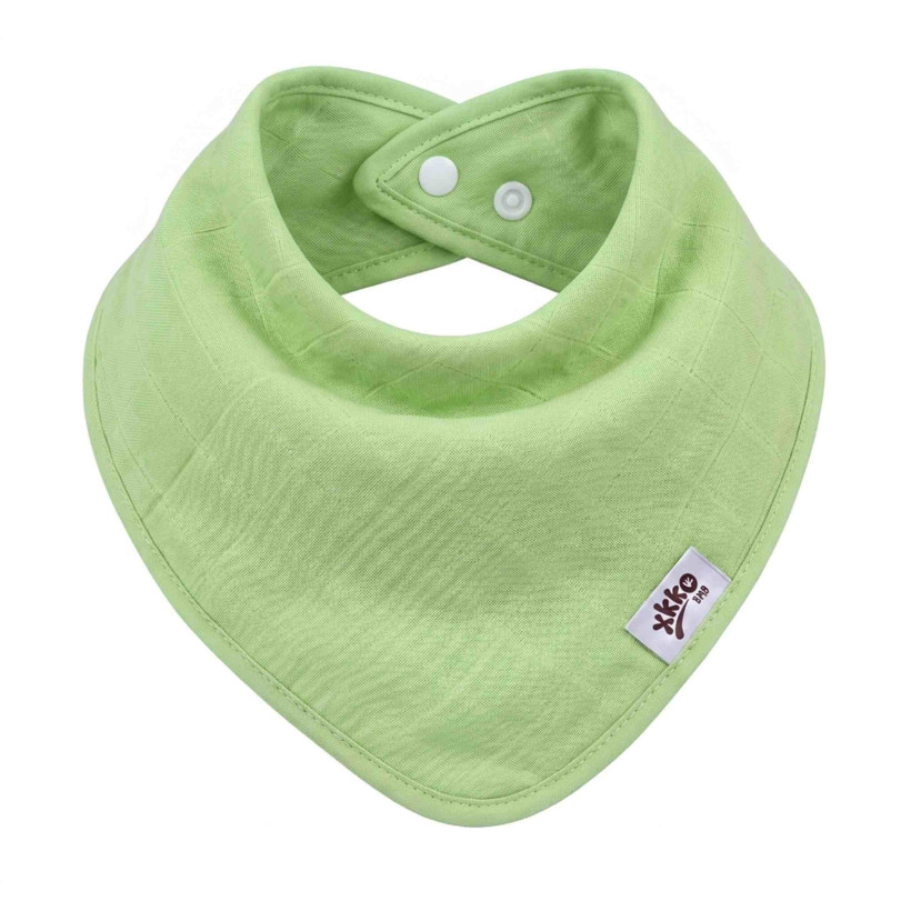 Bamboo bandana XKKO BMB - Lime 3x1ps Wholesale packing