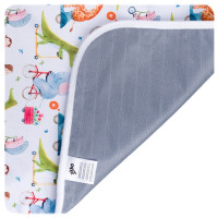 Washable Changing Pad XKKO 50x70 - ZOO on the Road