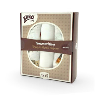 Bamboo muslins XKKO BMB 70x70 Digi - Bear Family MIX 3pcs