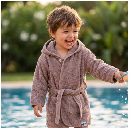 Organic Cotton Terry Bathrobe XKKO Organic - Atmosphere