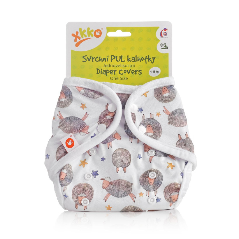 XKKO Diaper Cover One Size - Dreamy Sheeps